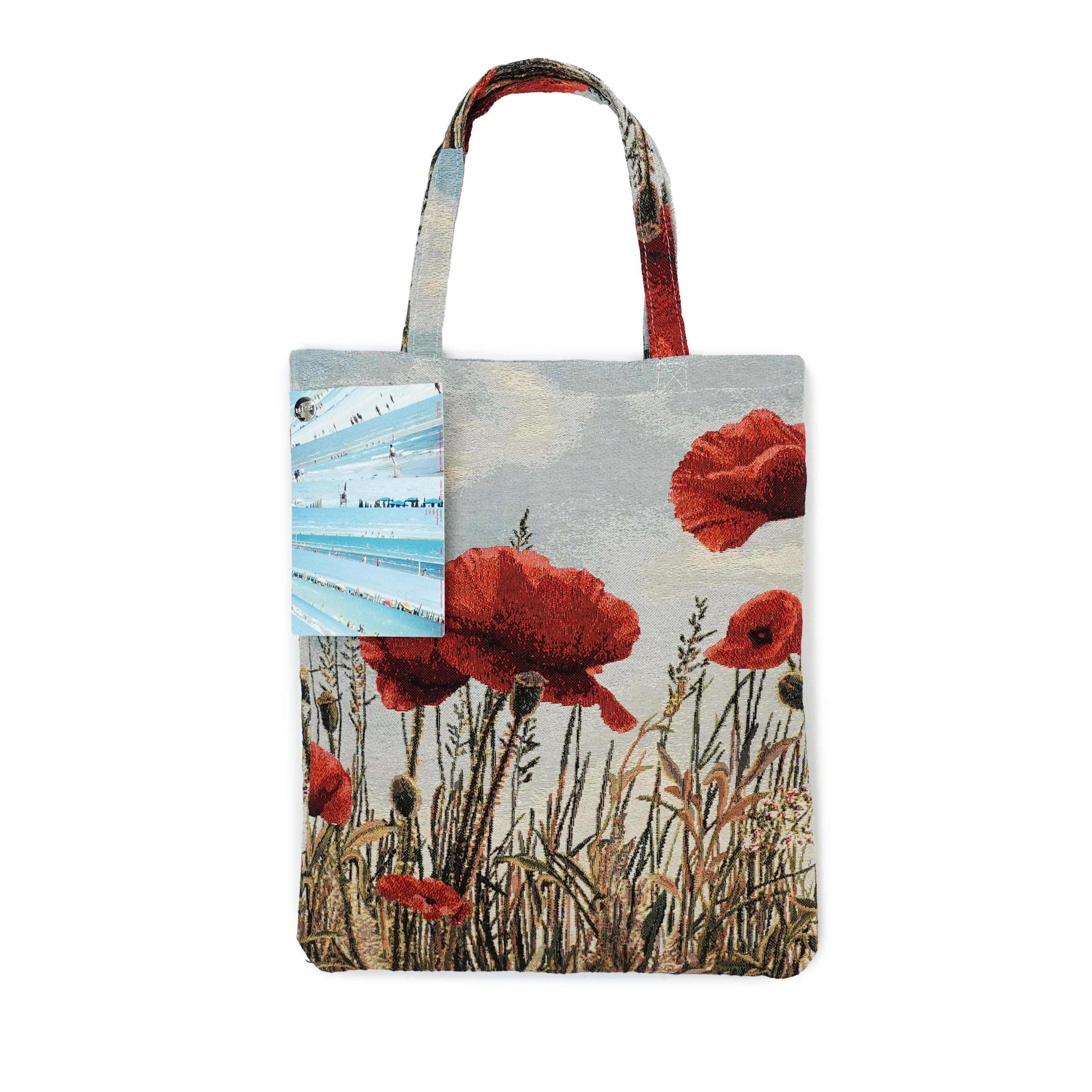 sol soonerorlater so shop&hostelトートバッグ SO ORIGINAL EMBROIDERED LOGO TOTE BAG(NATURAL) | SO SHOP & HOSTEL