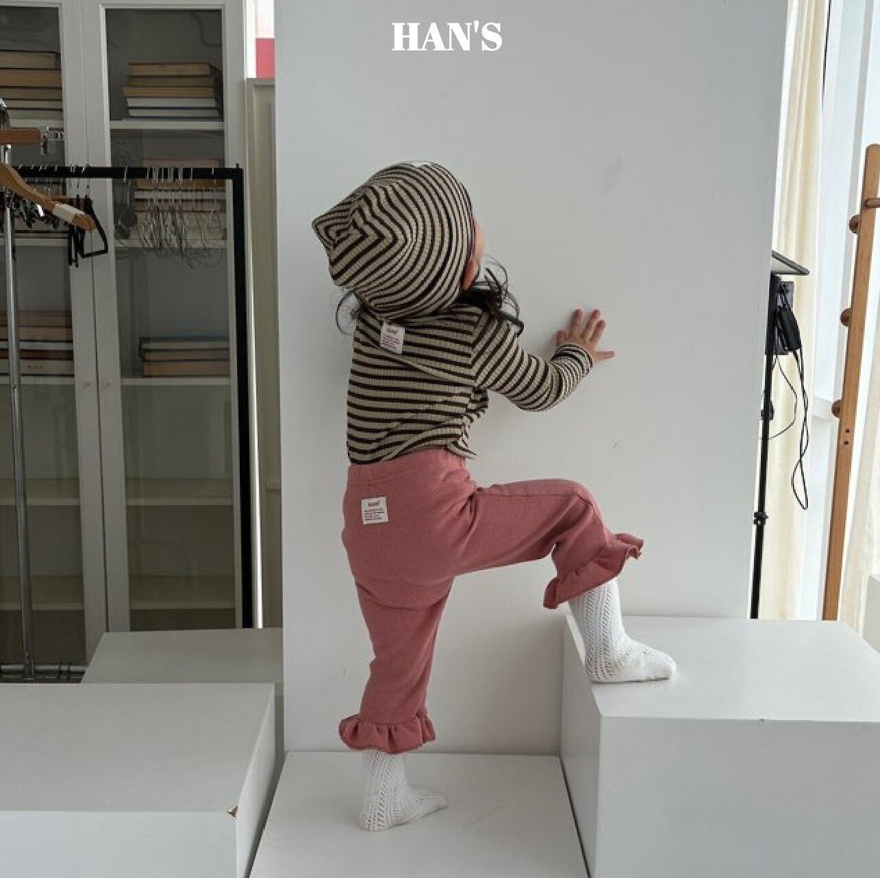 【取寄/韓国直送】Hans ボーダービニ|秋服|韓国子供服|26/AT