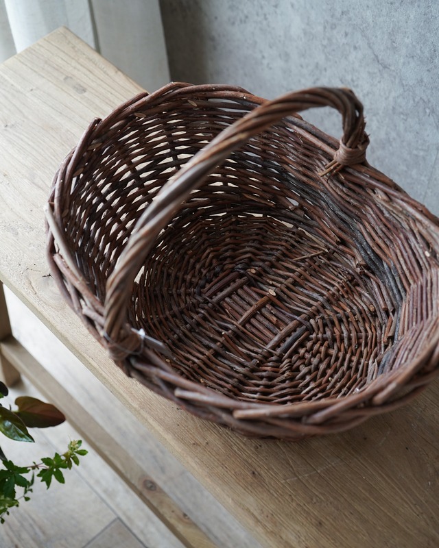 ハンドルウィローバスケット W26cm