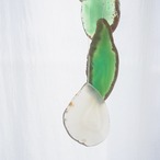 Healing Green 06 - アゲートヒーリングチャイム / Agate Sun Catcher Wind Chime 173