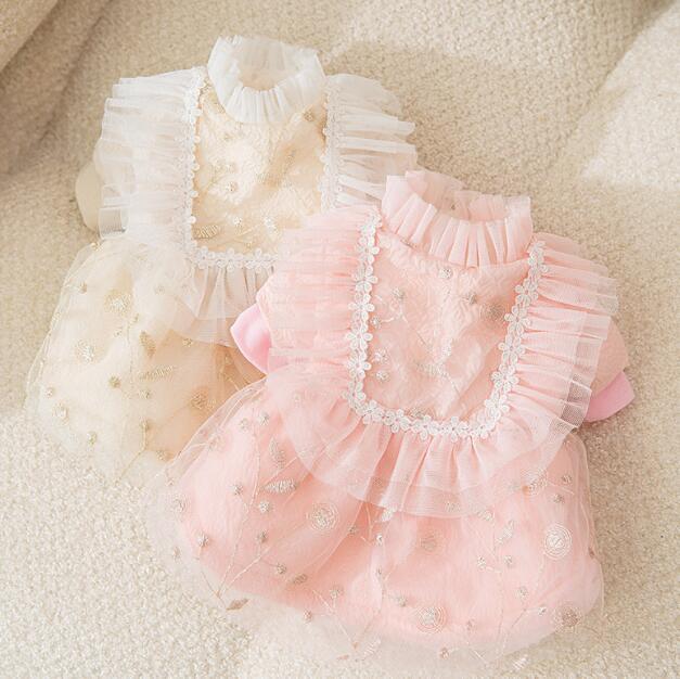 《予約》№3101268 チュール&ボアのあったかワンピ