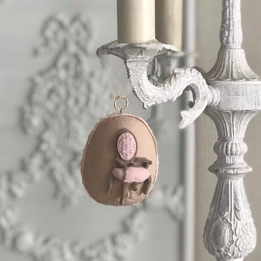 イースターエッグ*ミモザリース* Easter egg*Mimosa Wreath* | Bonbonniere