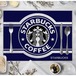 ✨大人気✨スタバ・ランチョンマット✨ダークブルー