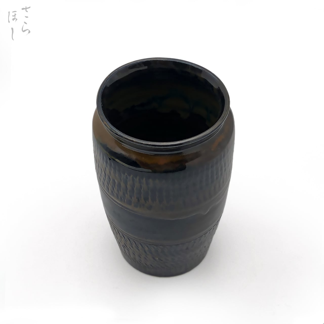 小鹿田焼 飛び鉋 花瓶 2点セット 小石原焼 おんた焼 壺 花瓶 工芸品 小