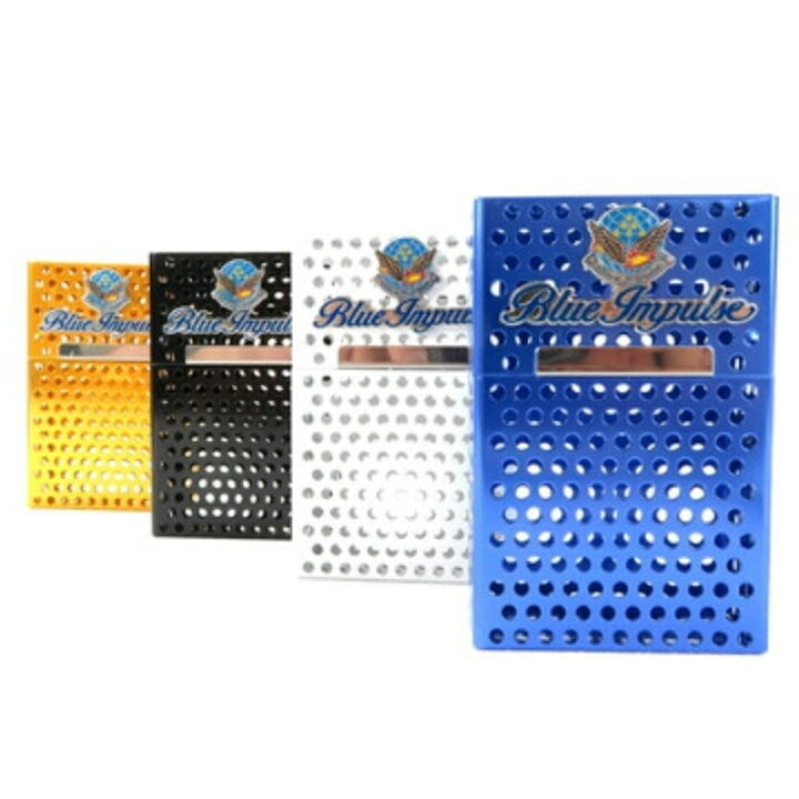 自衛隊グッズ ブルーインパルス アルミ製タバコケース 「燦吉 さんきち