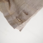 one f Linen Jacket BEIGE 再入荷