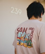 【#Re:room】SAN FRANCISCO ILLUST PRINT T-shirts［REC704］