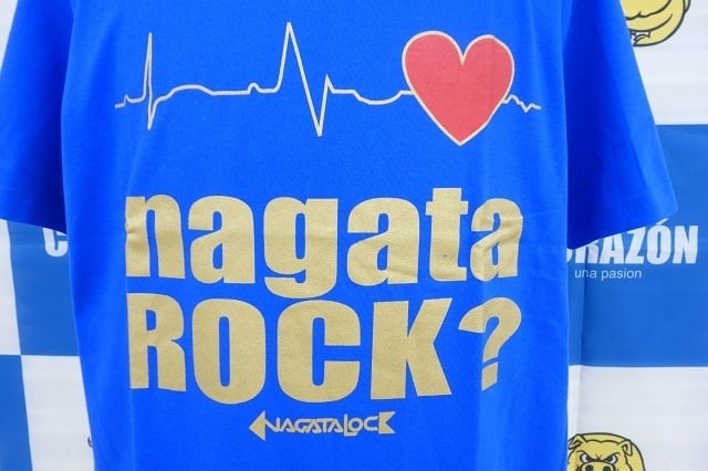 復刻版】永田裕志✖️CORAZON『NAGATA ROCK?』Tシャツ ゴールド