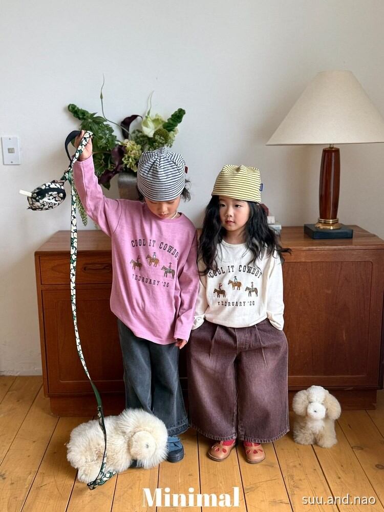取寄:MINIMAL カウボーイTシャツ※送料無料