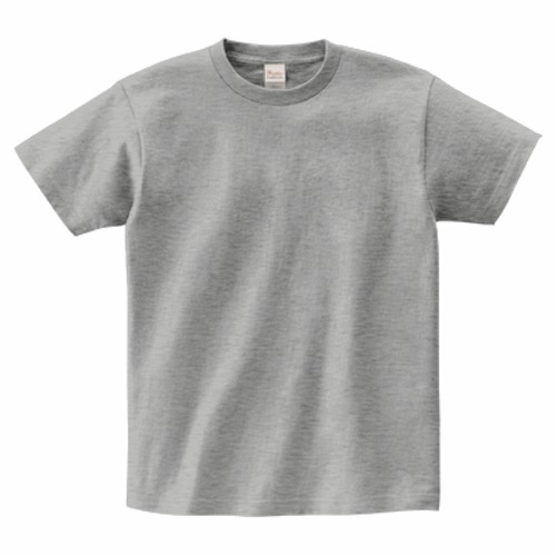 ヘビーウェイトTシャツ【杢グレー/背面猫】