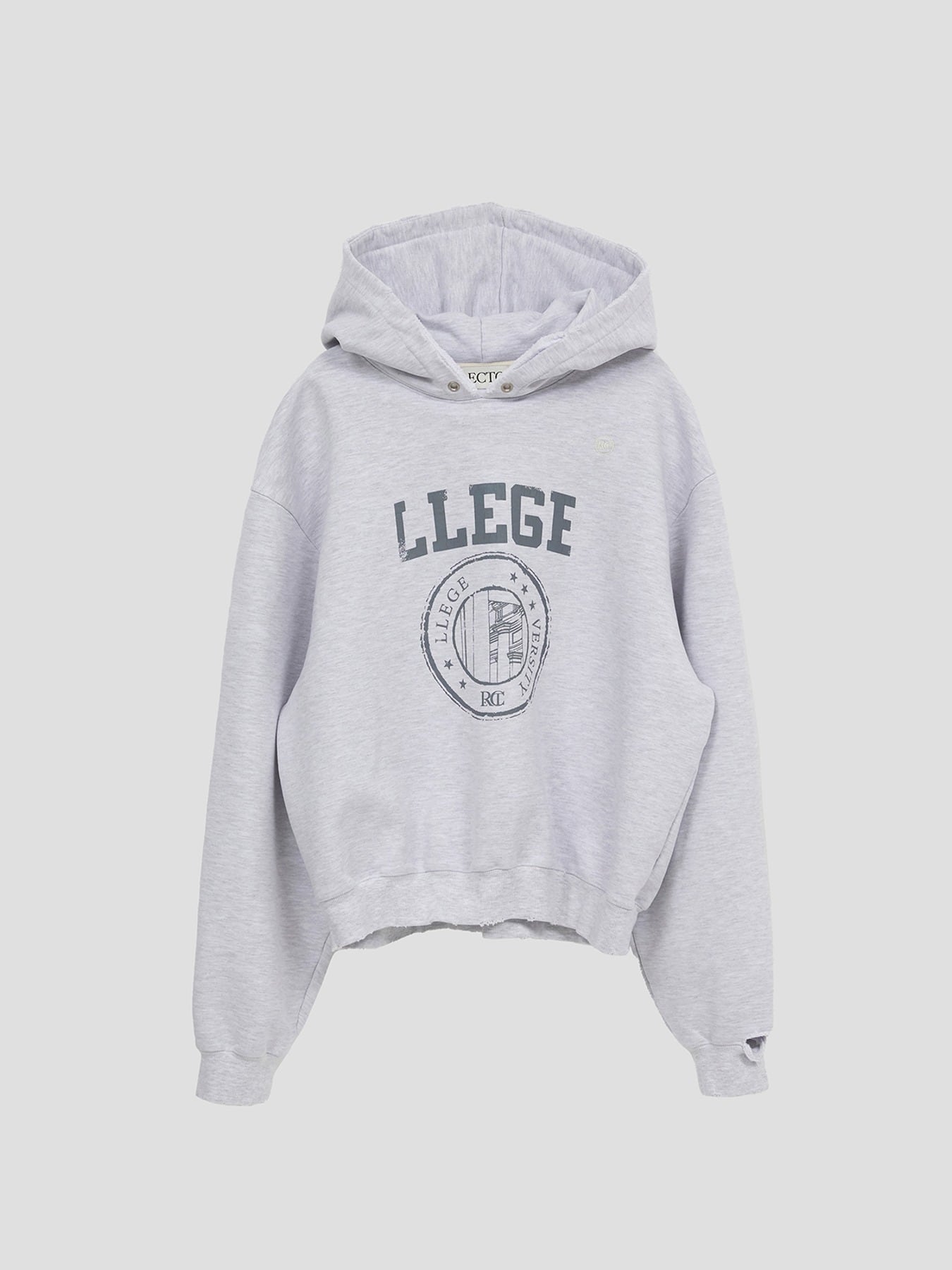 ☆ENHYPEN ジョンウォン 着用！！【RECTO】 LLEGE LOGO DESTROYED