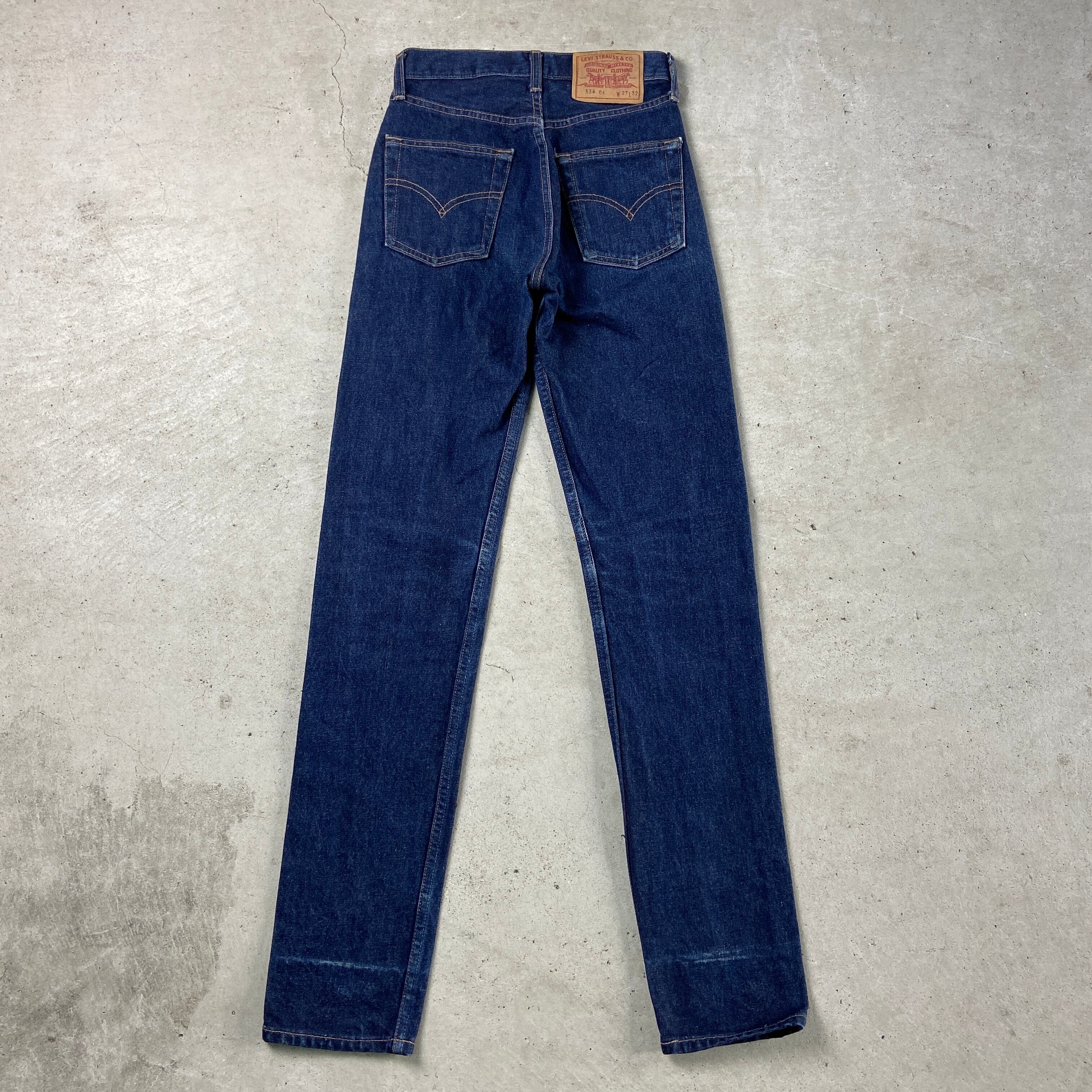 スペイン製 Levi's リーバイス 534 ストレート デニムパンツ メンズw27