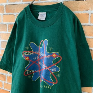 【HANSE】90s プリント Tシャツ USA製 バックプリント アメリカ古着