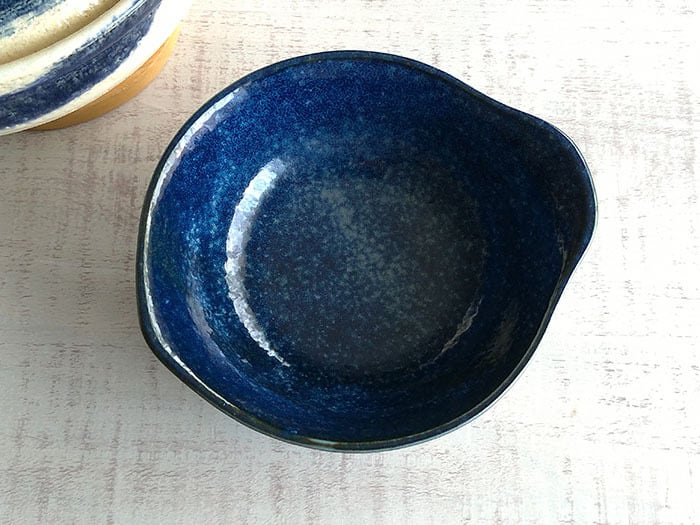 とんすい おしゃれ 窯変紺 鍋 取り皿 取り鉢 和食器 美濃焼 日本製