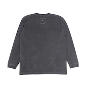 LONG SLEEVE T-SHIRT<PIGMENT DYE 03> / BLACK