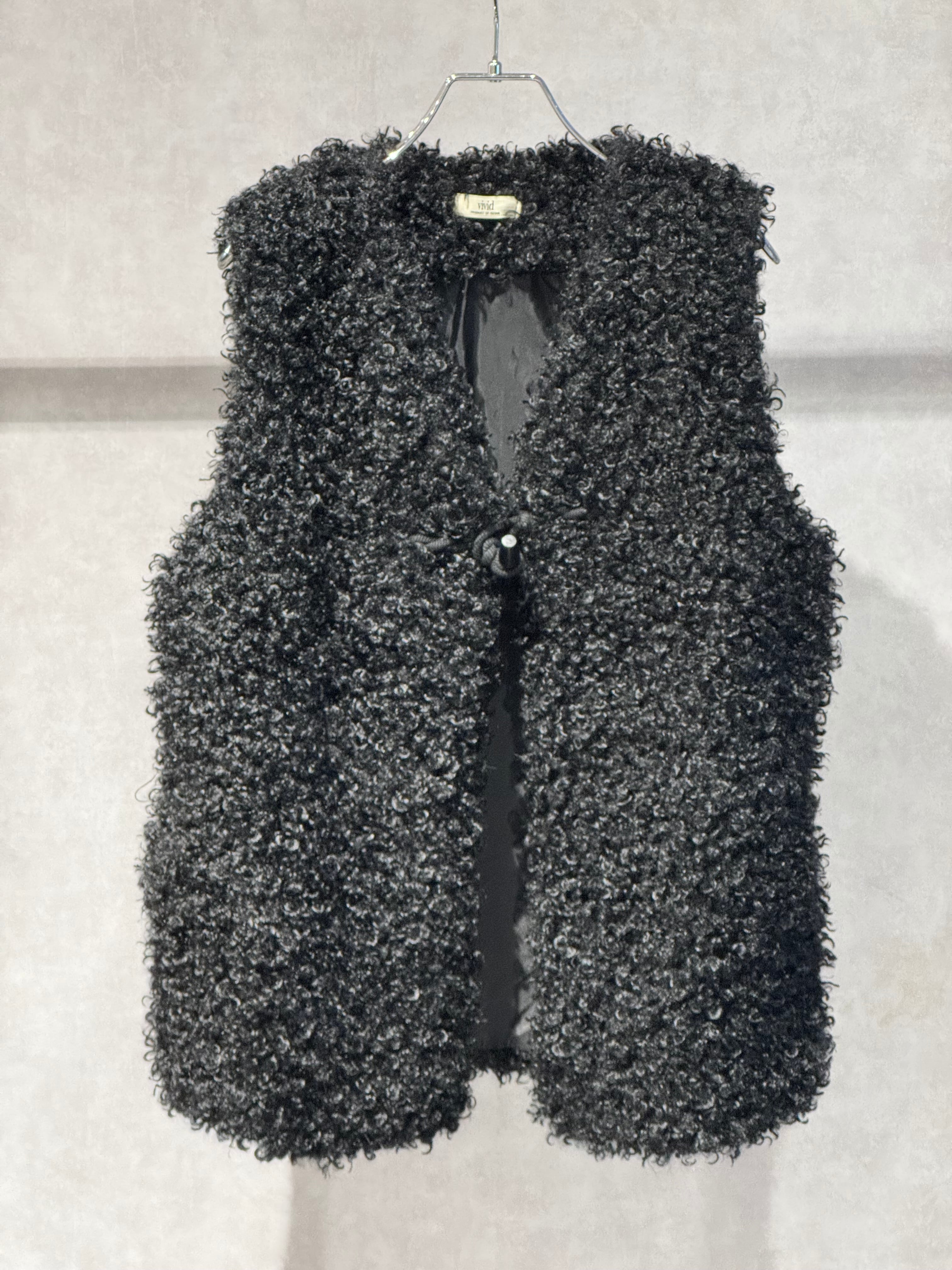 poodle fur vest