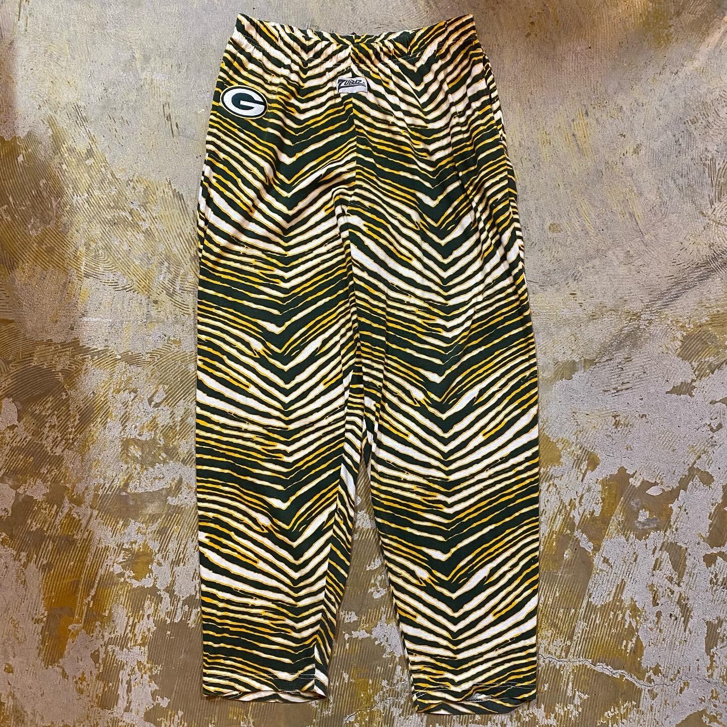 80s-90s ZUBAZ zebra pattern easy pants