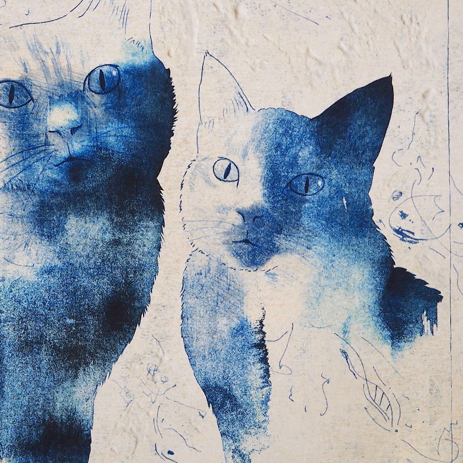 ブルー ｜ 版画 | muto fumiaki artwork