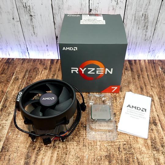 動作確認】CPU AMD RYZEN 7 2700 BOX 3.20GHz-4.10GHz 8C16T 第2世代 ...