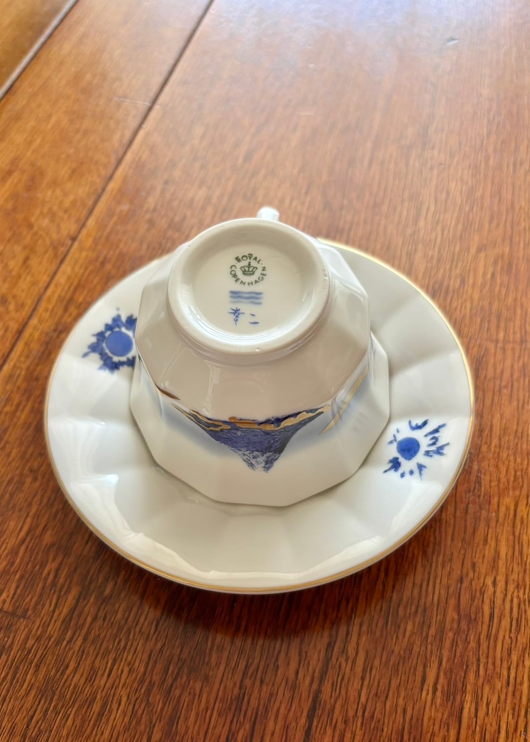 ロイヤルコペンハーゲン カップ&ソーサー 絹谷幸二｜Royal Copenhagen