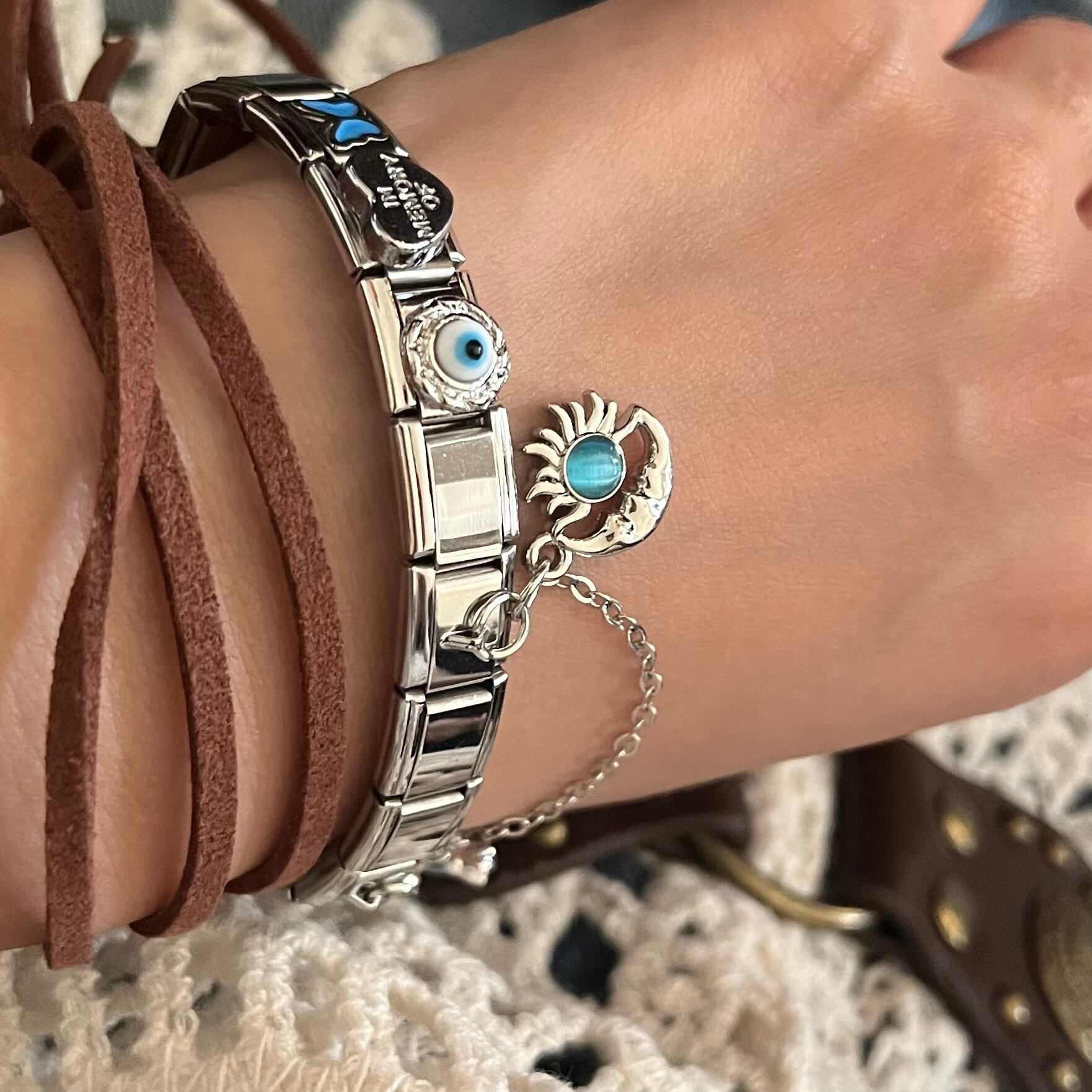 blue bracelet | Lunique Charm