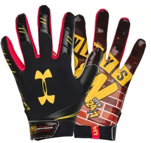 UA F7 GLOVE NOVELTY アメフト グローブ