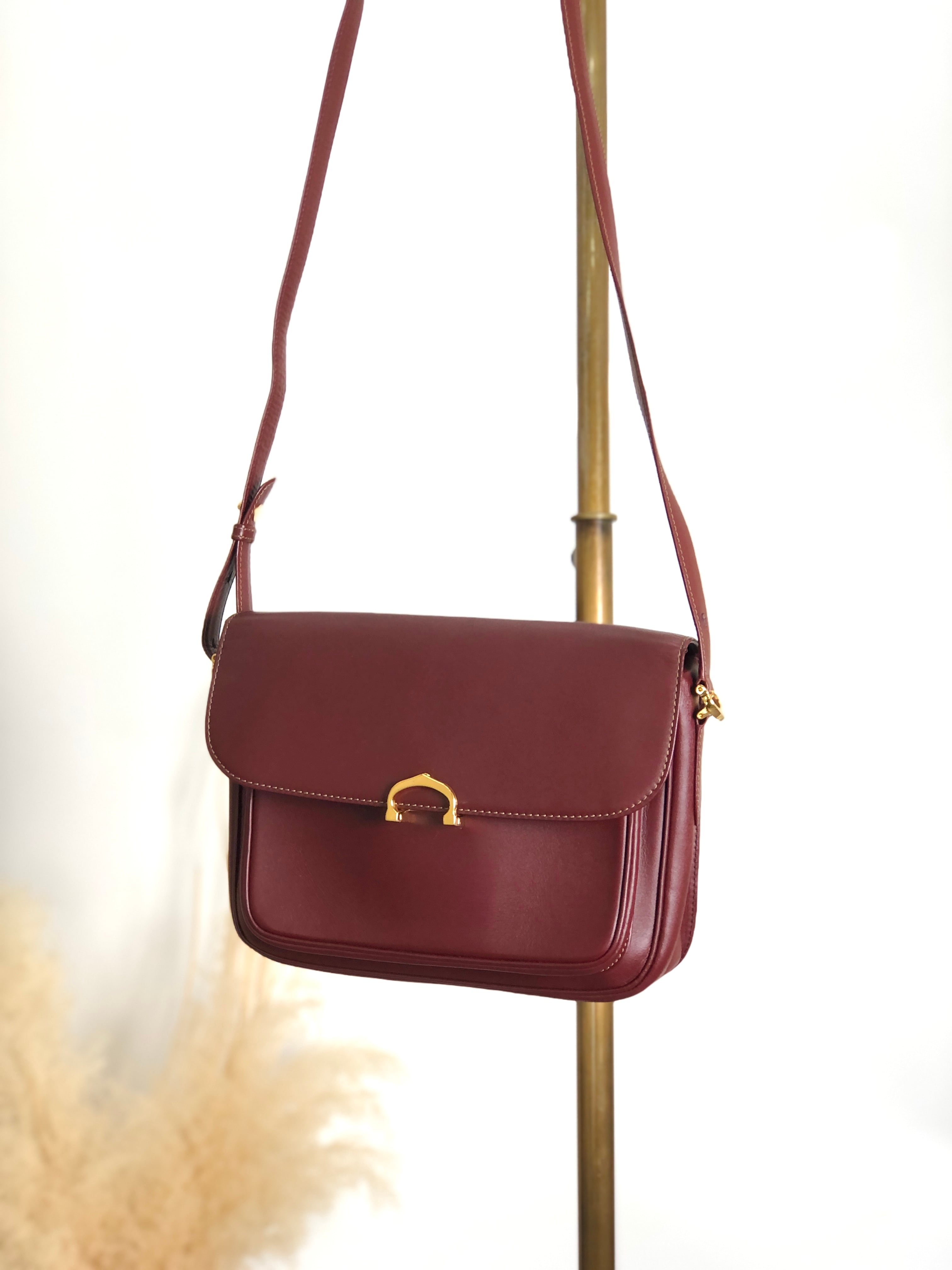 Cartier カルティエ 厳し パンテール 2way バッグ ボルドー