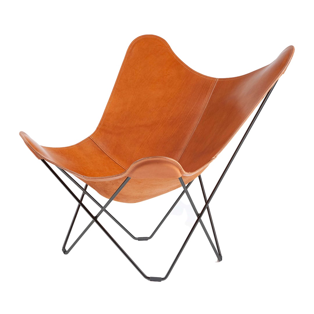 BKF Chair バタフライチェア Pampa Mariposa Polo Brown leather［cuero］