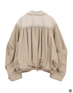 CLANE W COLOR STUDDED DRIZZLER JACKET 2色展開