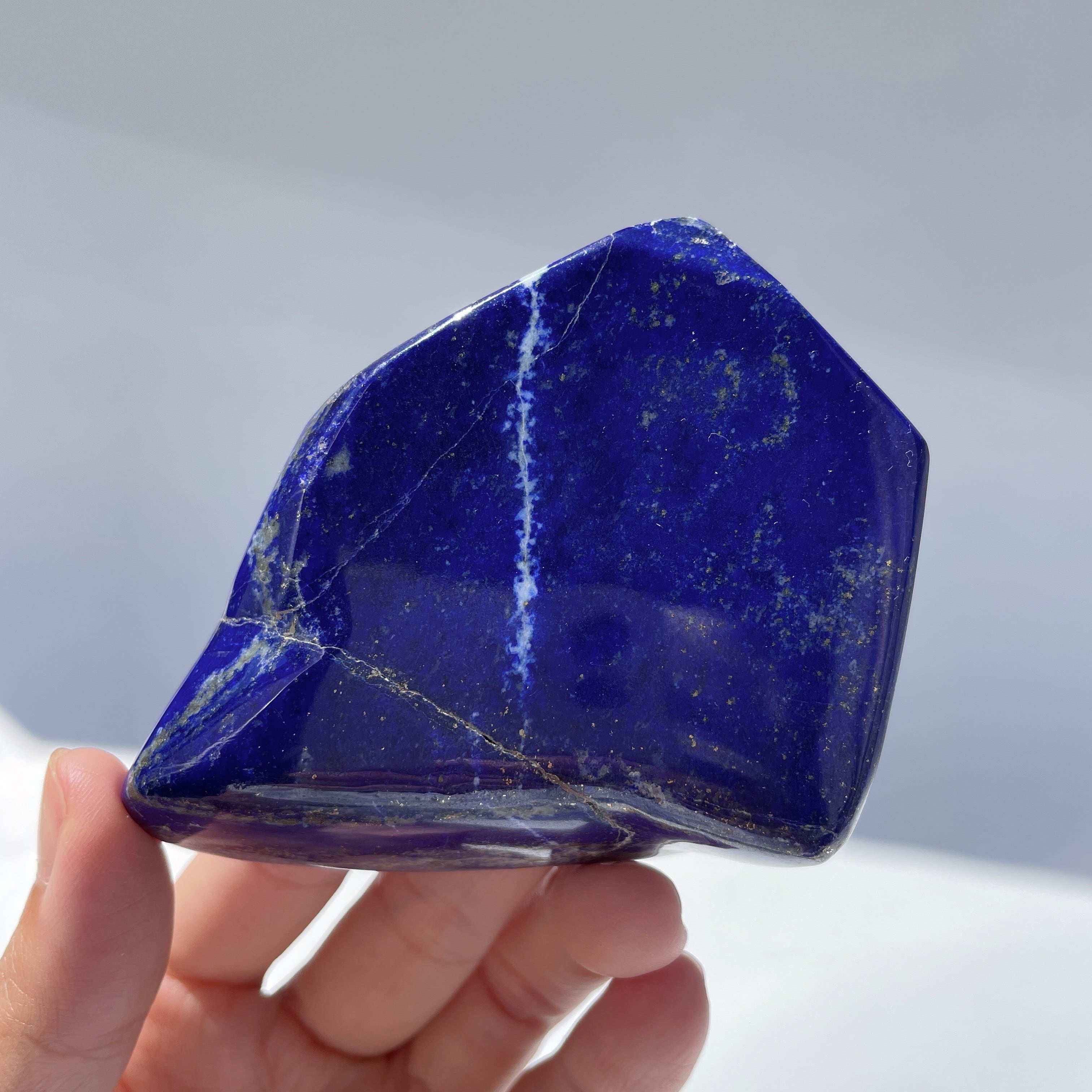 ラピスラズリ フリーフォーム12◇ Lapis Lazuli ◇天然石・鉱物・パワーストーン