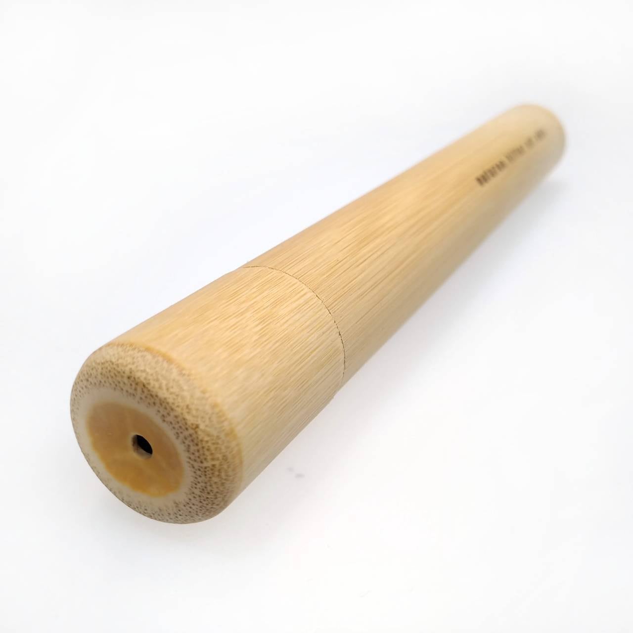 N h e s . bamboo （竹製 歯ブラシケース）麻袋付き | nhes8739