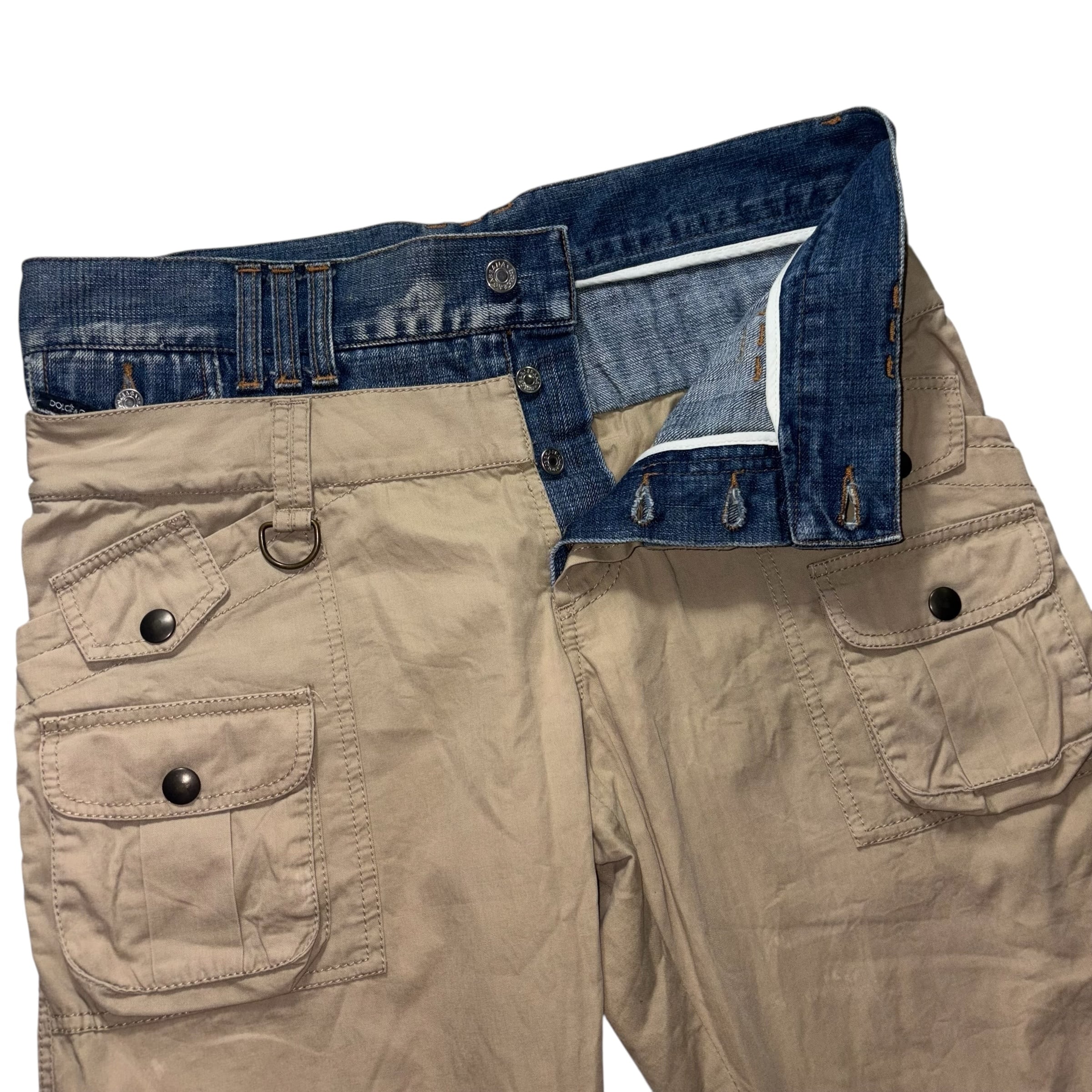 DOLCE&GABBANA denim docking cargo shorts | NOIR ONLINE