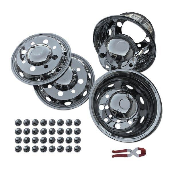 新ISO 22.5×8.25 10穴 対応 ホイールライナー カバー キャップ後 新ISO  