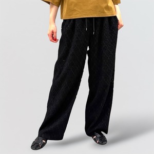 cafune cut jacquard easy pants