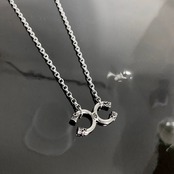 TWIN CROWN NECKLACE / ツインクラウンネックレス