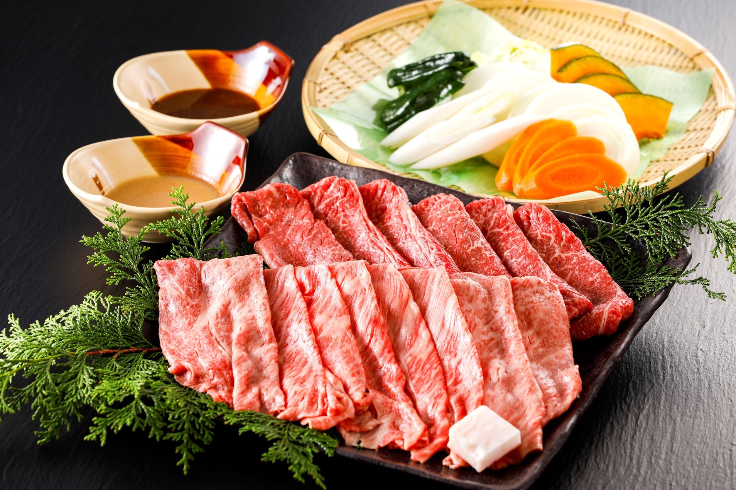 A5ランク 神戸牛・但馬牛 肩ロース食べ比べセット【500g×2】（4～6人前