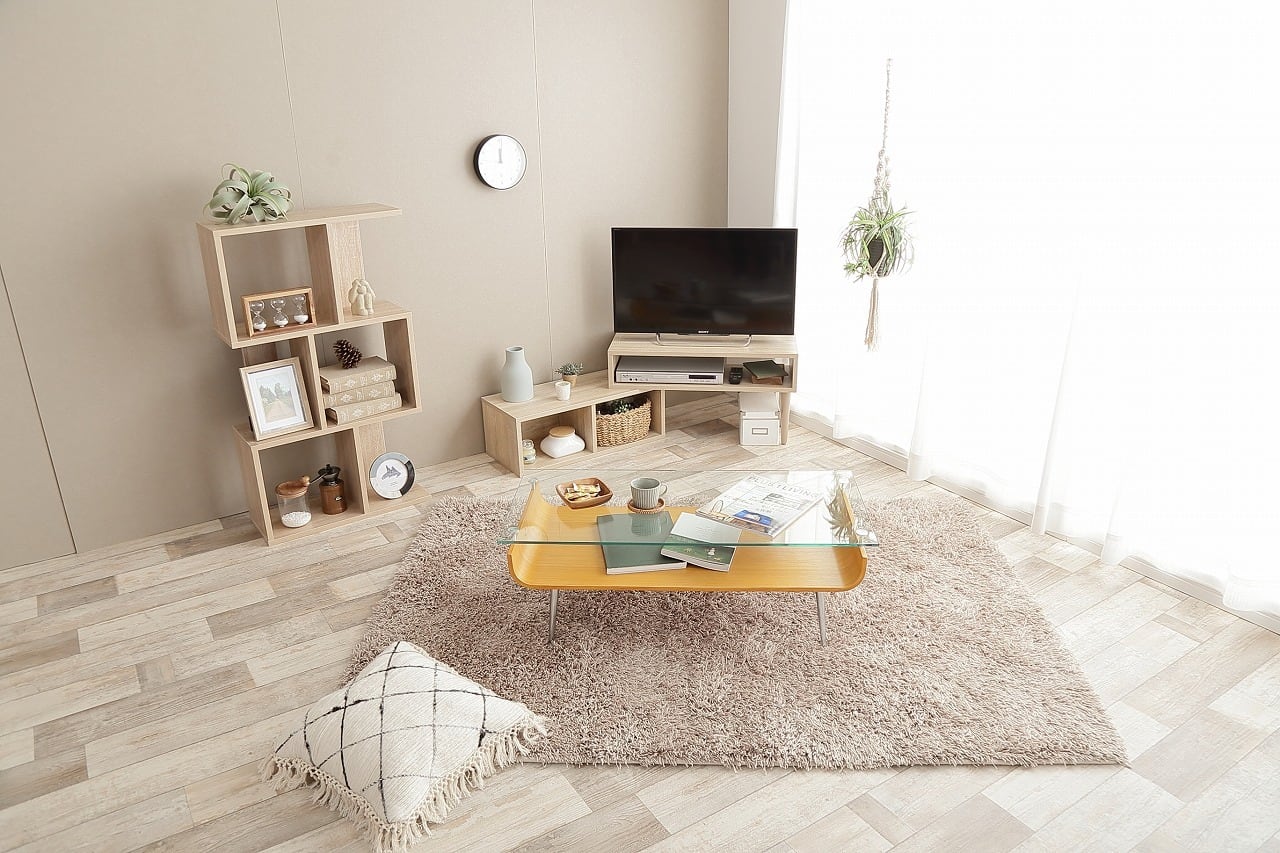 Cielo 北欧風伸縮型テレビボード（ナチュラル） | TKSKSHOP☆送料無料☆