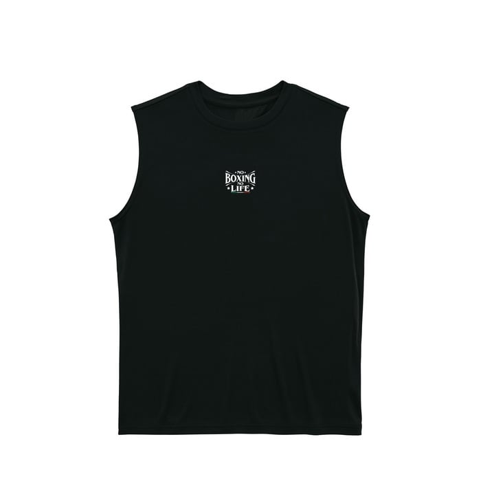Answer4 / Dry Sleeveless Tshirt (Black) | Pay ID