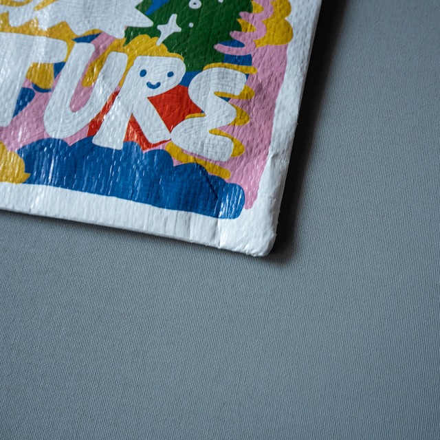 "Blue Q bags" deadstock Pouch