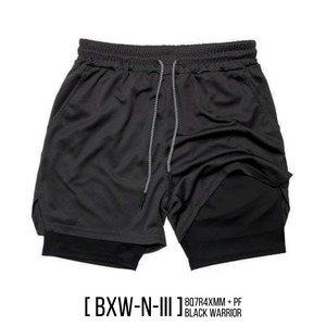 BXW 「BXW Training Dry Fit Shorts Black」