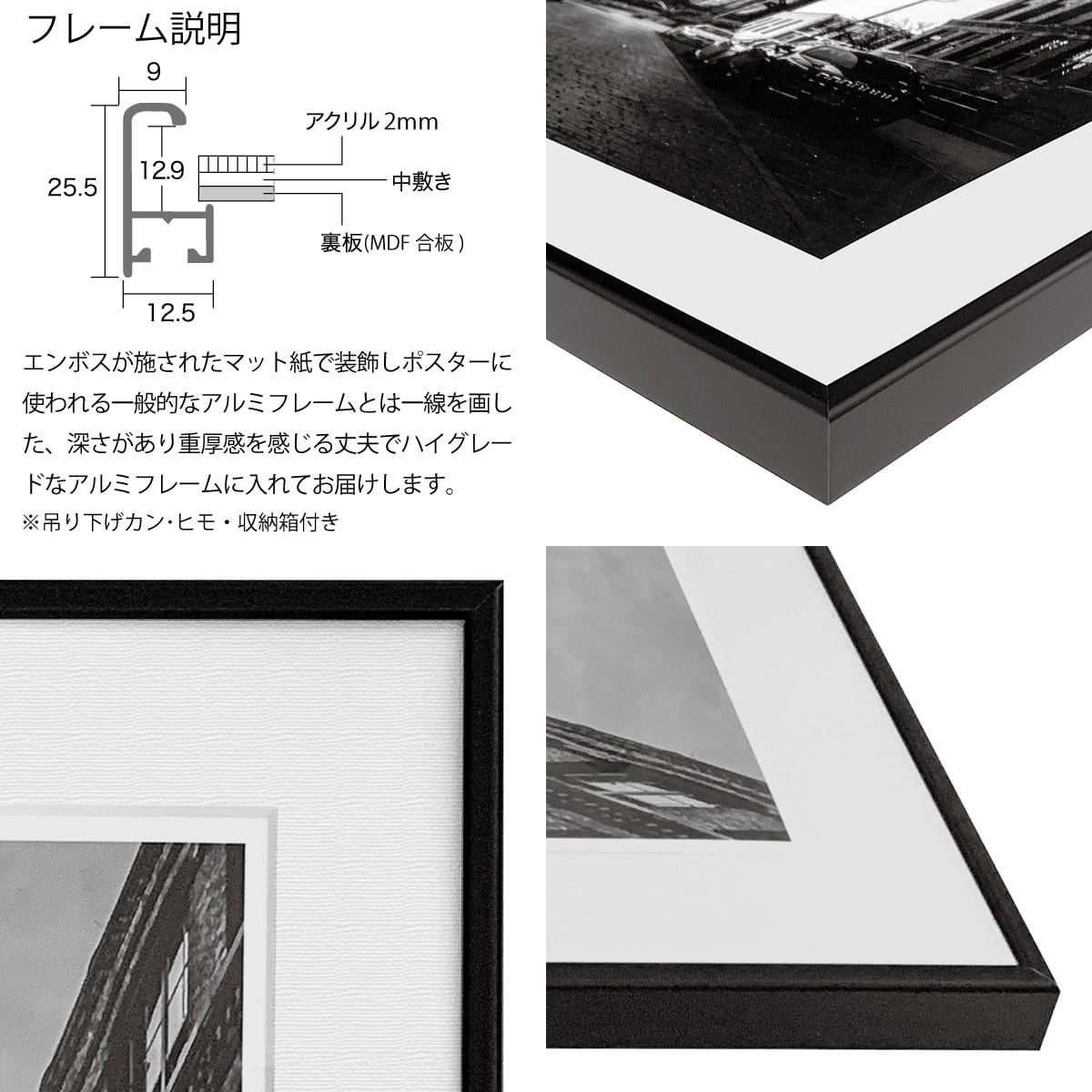 動物写真 鷹・鷲 インテリアアートポスター額装 AS0171 | インテリア