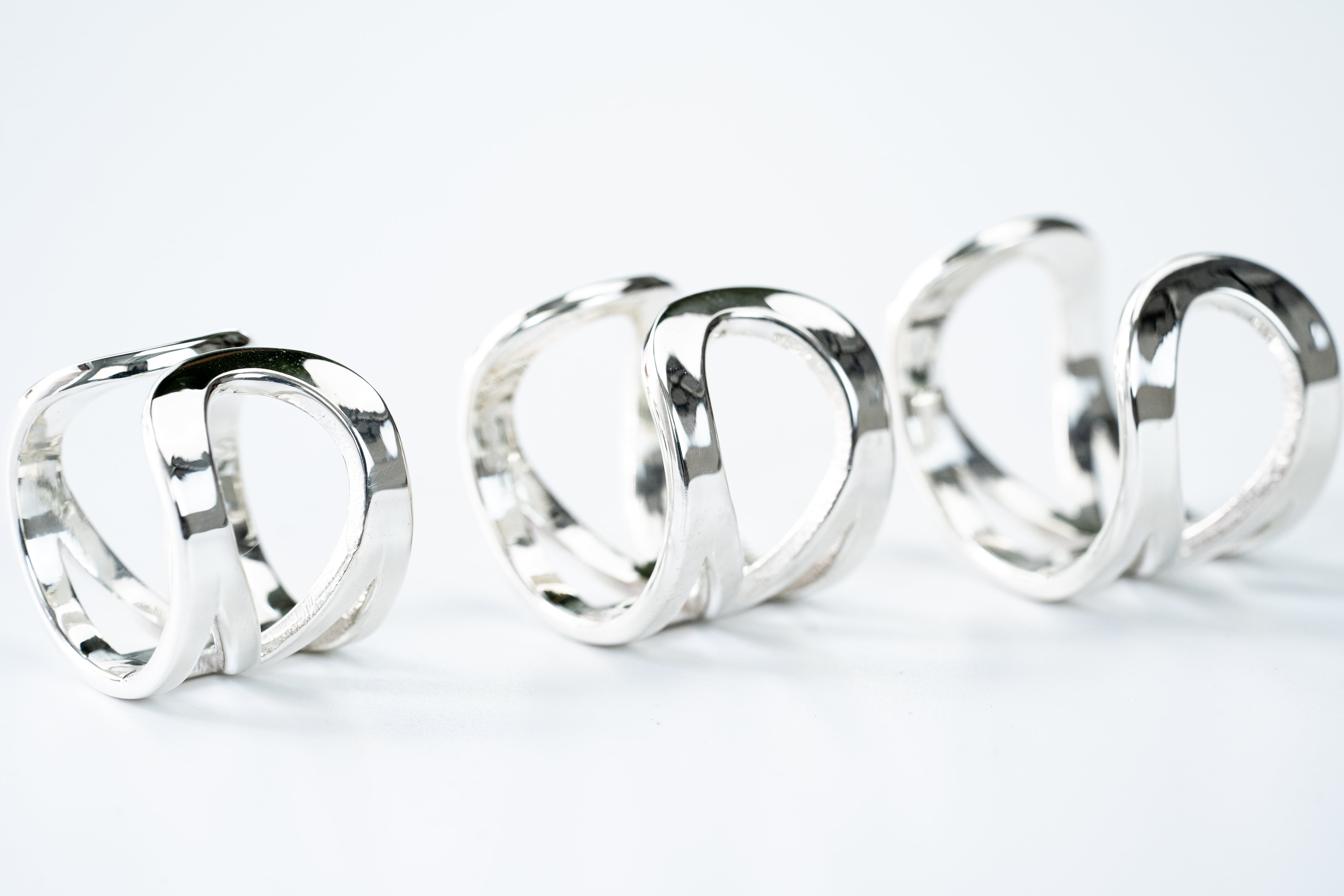 R-054 See through Mobius ring | WAKAN SILVER SMITH online store