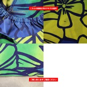 フラダンス 衣装 Avivare アビバーレ ワンピース ドレス ブルー系 花柄 植物柄 ハイビスカス柄 フリル ハワイアンプリント ハワイアン アロハ フラ ダンス レッスン 練習 ハワイアンダンス 青 緑 黄 グリーン系 イエロー系 ノースリーブ 華やか 鮮やか かわいい おしゃれ 上品 大人っぽい ダンス衣装 練習着