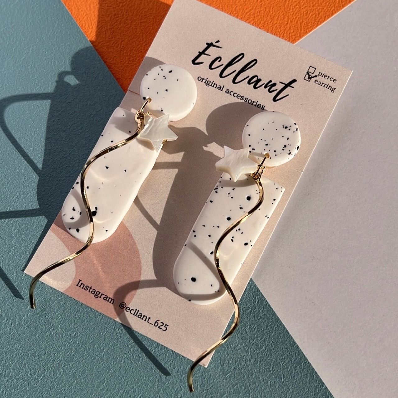 ポリマークレイイヤリング -06