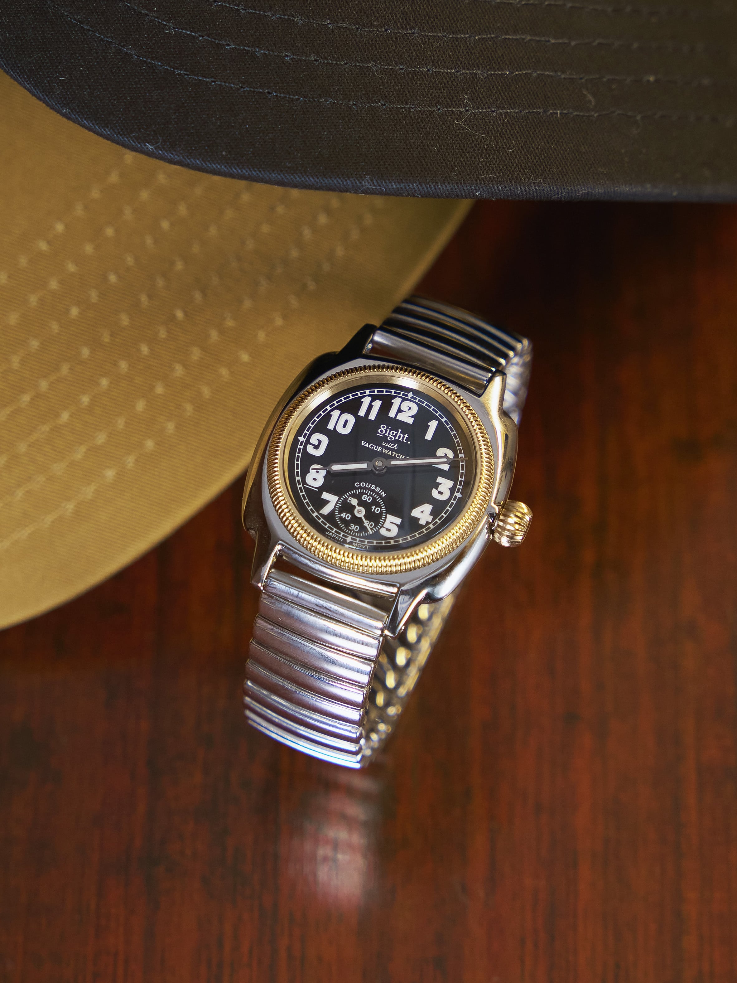 vague watch × 8ight. Coussin 12 Extension | 8ight.