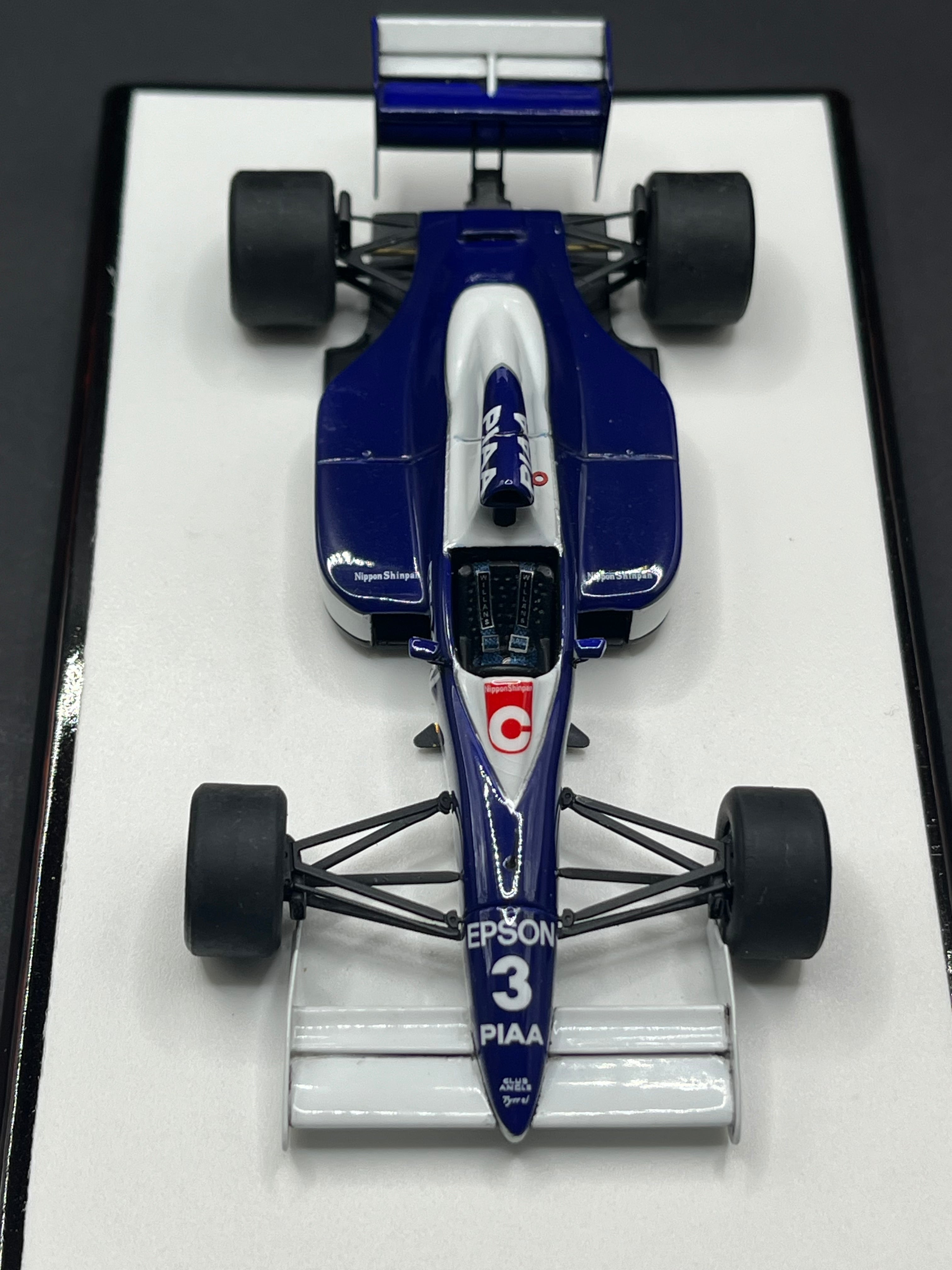 1/43 TAMEO ティレル018 フランスGP 完成品 1/43ティレル018日本GP，フランスGP&021タバコロゴデカール