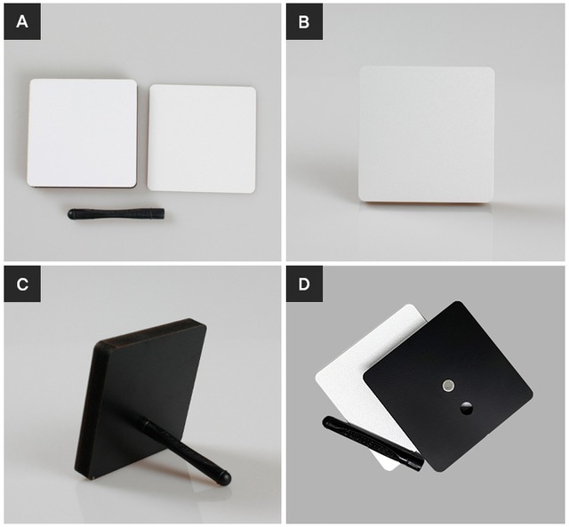 マグネットフォトスタンド90BM(マグネット付フォトスタンド/90×90mm正方形)/Instagram印刷などに最適