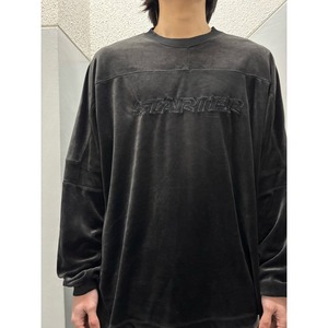 00's starter ベロアフットボールシャツ