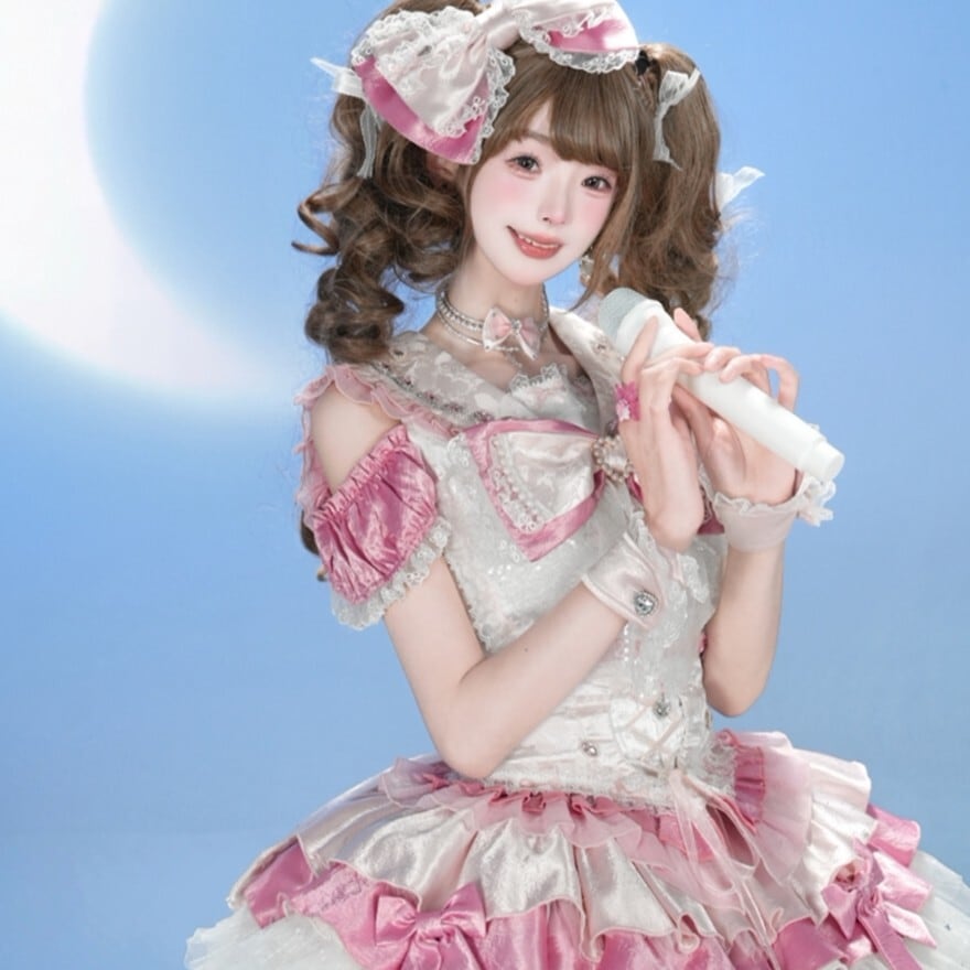 予約商品｜ライブに映える 手元まで主役級に彩る アイドル衣装のフリル
