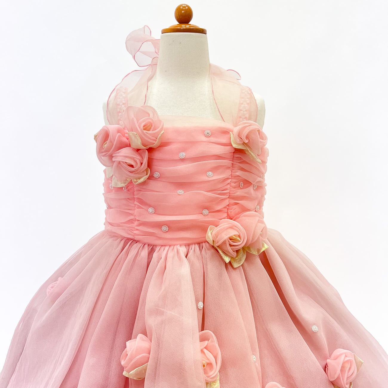 中古 キッズドレス 子供ドレス ピンク 7才サイズ I'm 撮影衣装 結婚式